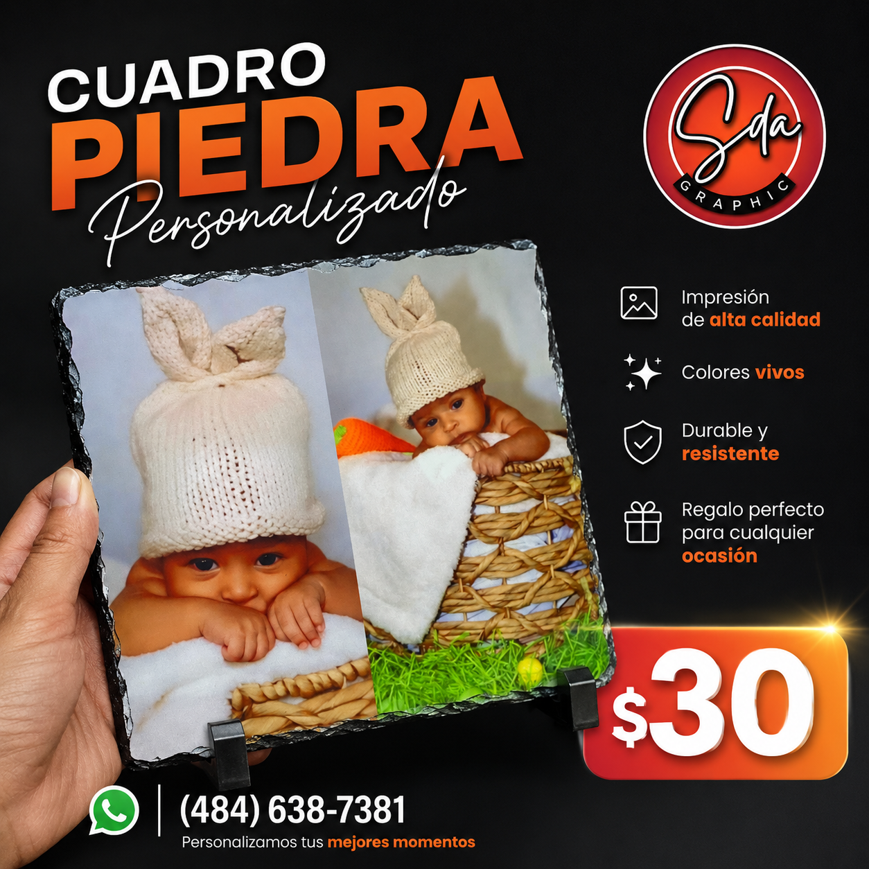Cuadro Piedra Personalizado
